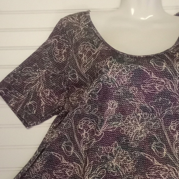 LLR Floral Perfect T Tunic Top - Picture 5 of 12